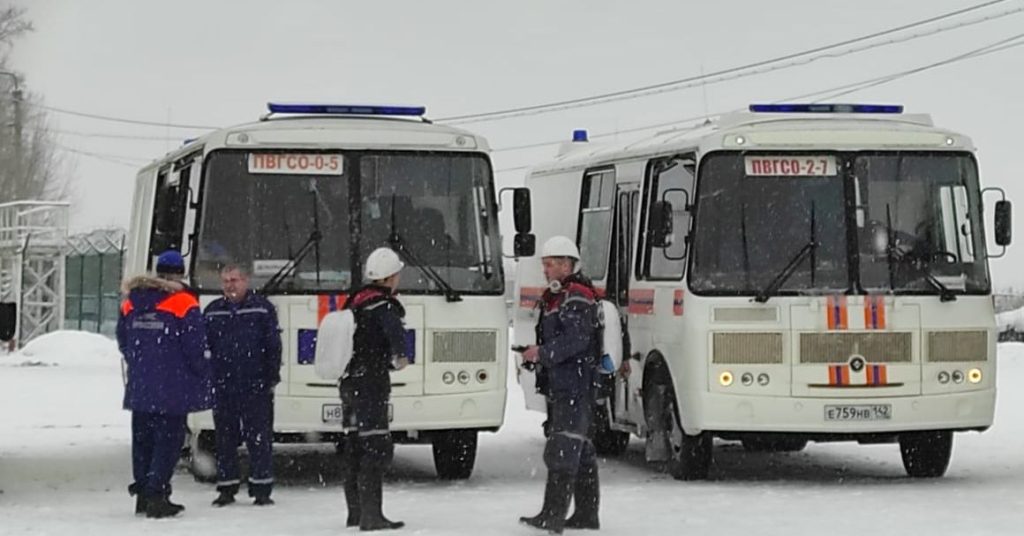 A tragédia das minas russas agravada pela morte de três equipes de resgate