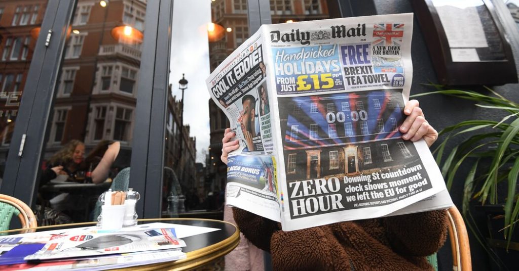 O editor do Daily Mail foi lançado.  O que isso poderia significar para o Reino Unido?