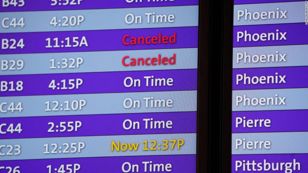 Mais de 2.000 voos cancelados globalmente, visto que a interrupção das viagens continua em meio à Omicron.