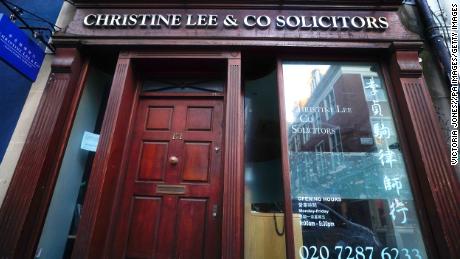 Escritórios de Kristen Lee & Associates em Londres. 
