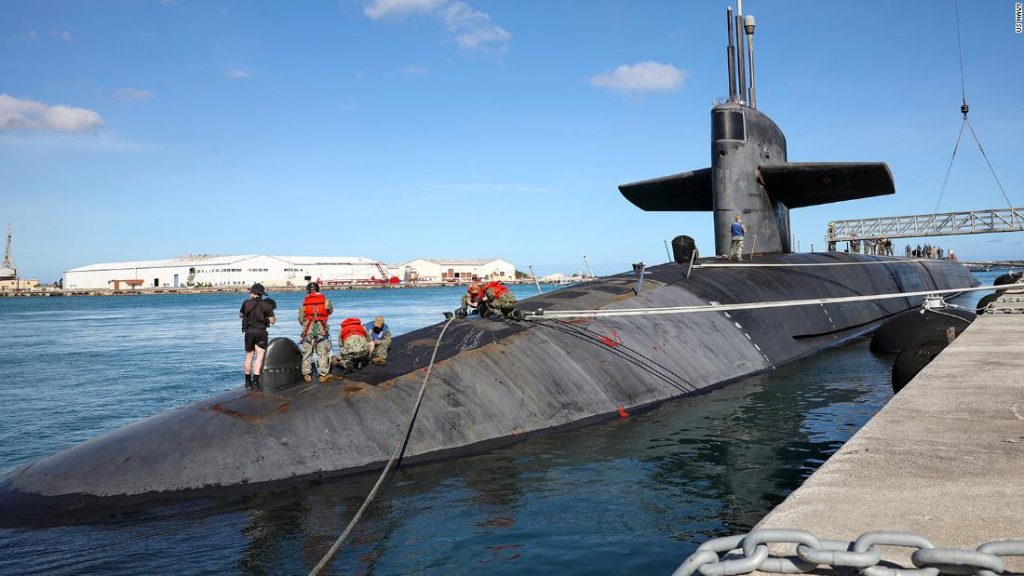 USS Nevada: Submarino de mísseis balísticos da Marinha dos EUA raramente aparece em Guam