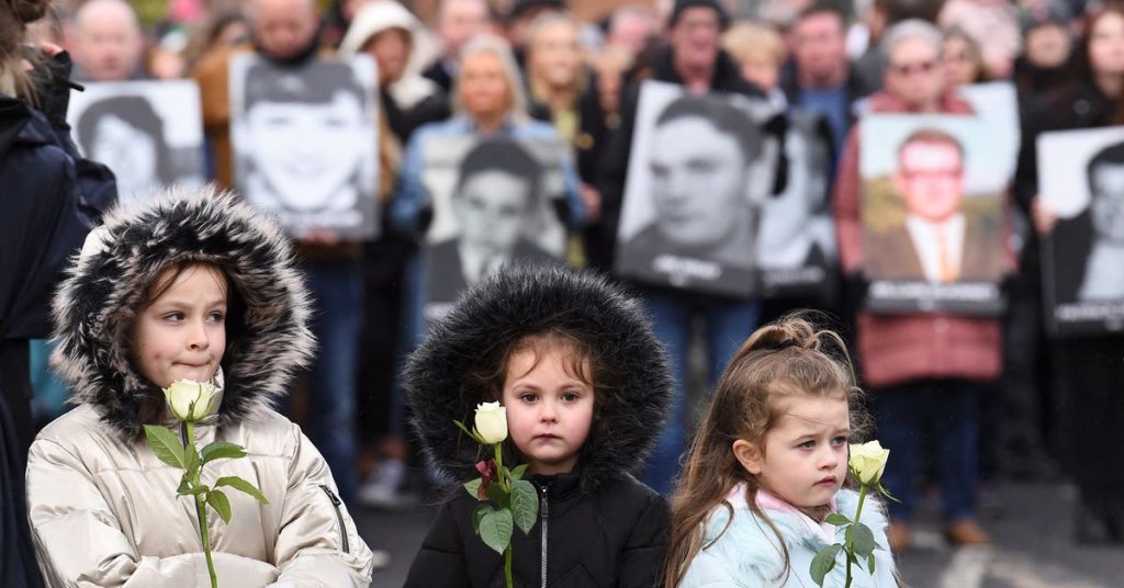 Irlanda pede justiça no 50º aniversário do 'Domingo Sangrento'