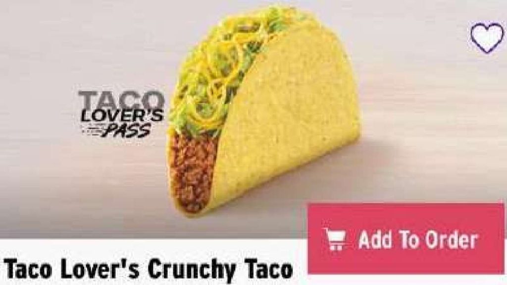 For $10 a month, Taco Bell customers can get one taco per day for 30 consecutive days.