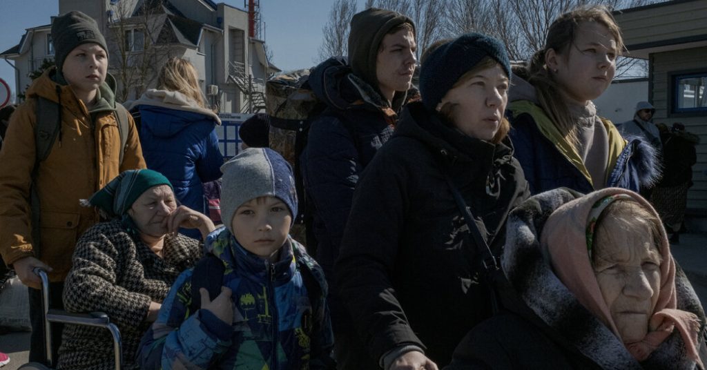 Os Estados Unidos acolhem até 100.000 refugiados ucranianos