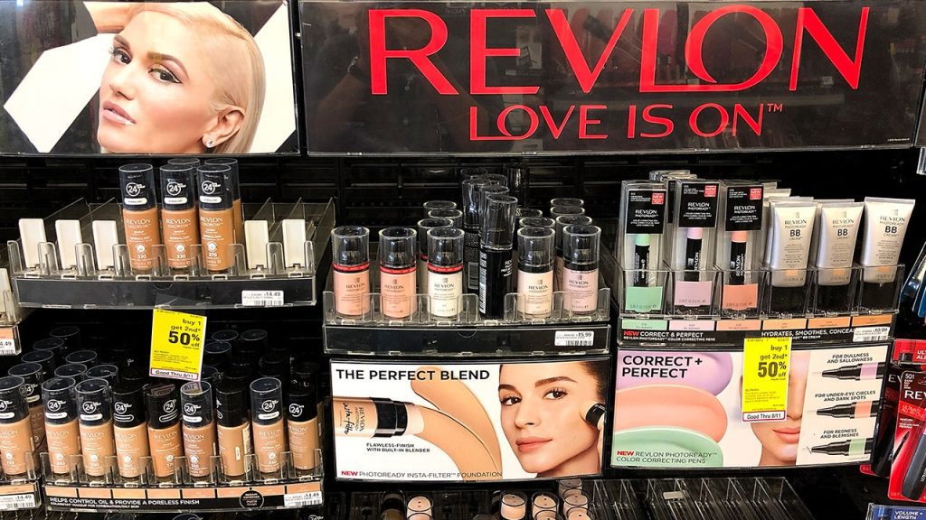 Empresa de cosméticos Revlon se aproxima da classificação do capítulo 11