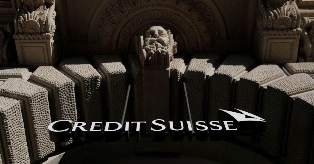 Ações do Credit Suisse sobem com juros divulgados na State Street