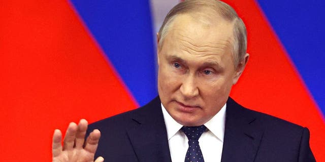 Presidente russo Vladimir Putin.