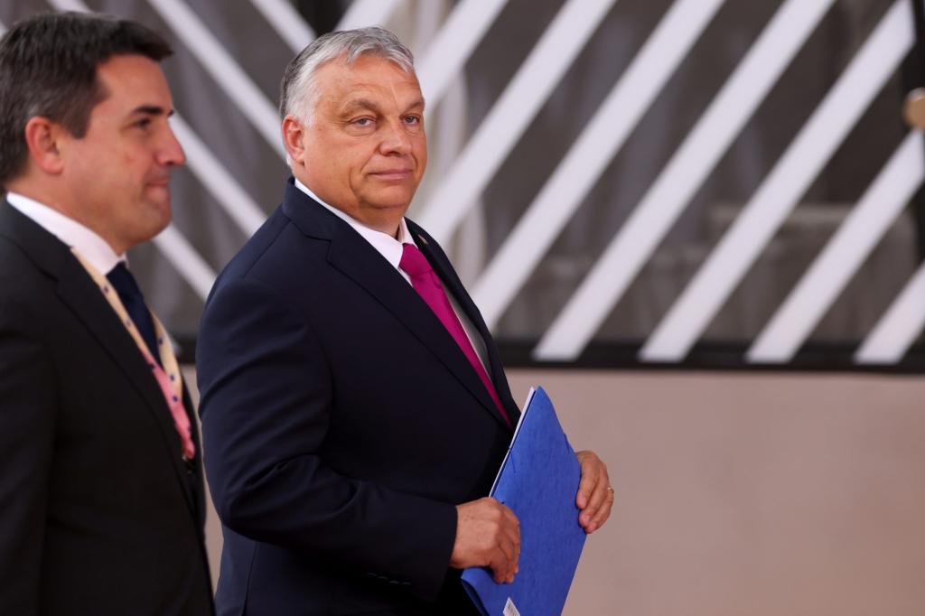 O húngaro Viktor Orban tem uma ideia para acabar com a guerra entre a Rússia e a Ucrânia