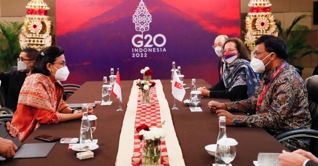 Chefes de finanças do G20 fizeram poucos avanços políticos na reunião da Indonésia