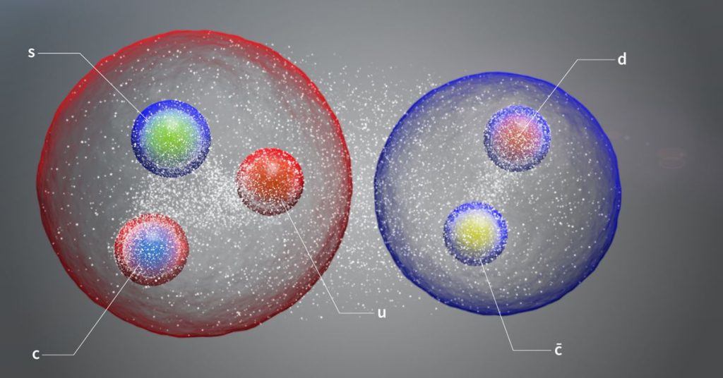 Cientistas do CERN observaram três partículas 'estranhas' pela primeira vez