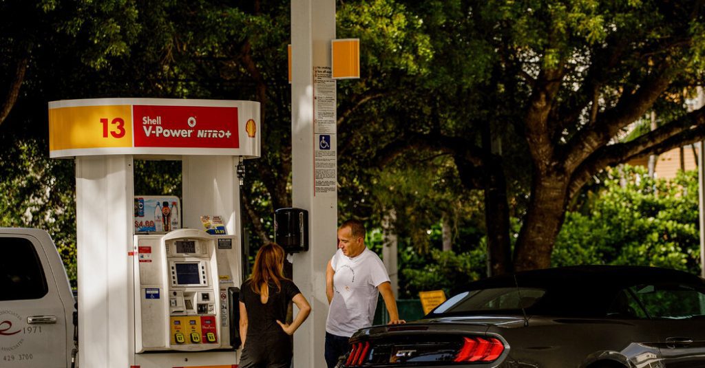 Os preços do gás, um importante fator de inflação, estão caindo acentuadamente