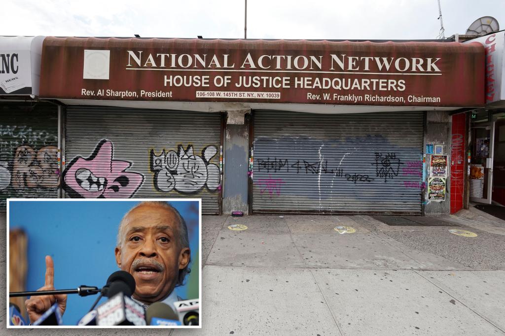 Al Sharpton, o proprietário está brigando pelo aluguel e arrendamento da National Labor Network