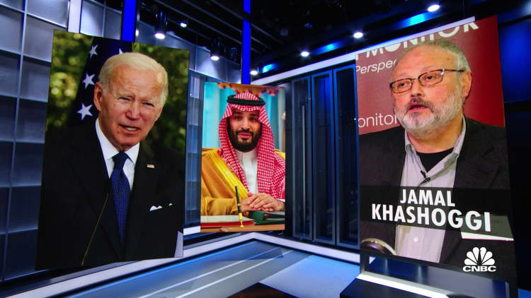 A imprensa diz que minha posição sobre Khashoggi é clara.  Biden