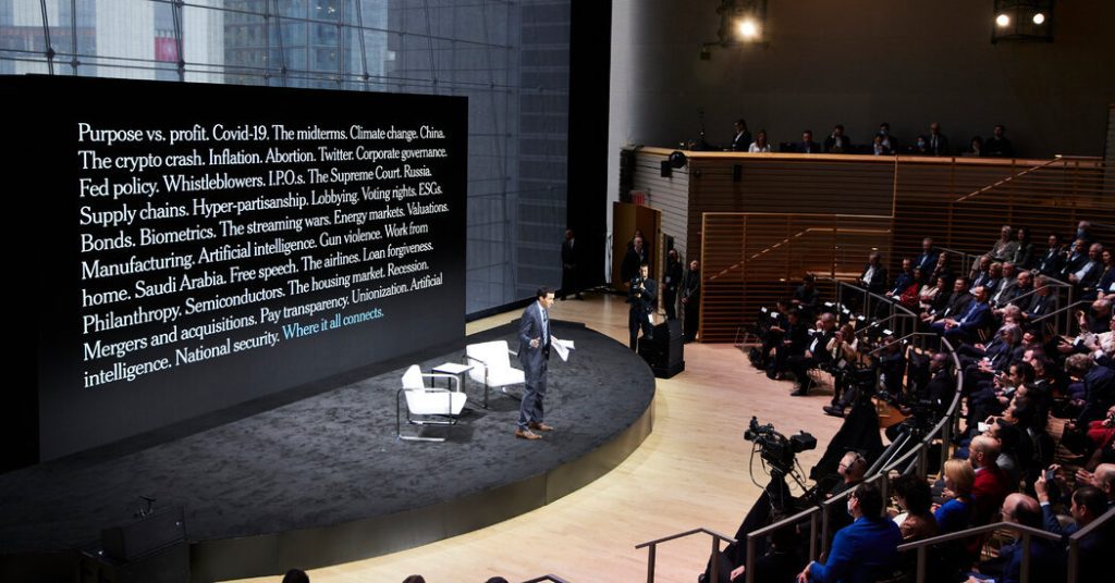 Atualizações ao vivo do DealBook Summit: Mark Zuckerberg, Ben Affleck e mais para conversar