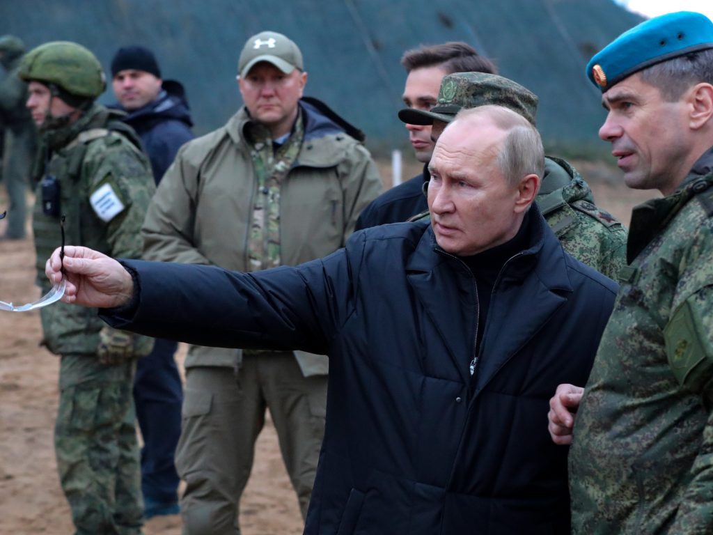 Putin apoia a evacuação da região ucraniana de Kherson |  notícias da guerra entre a rússia e a ucrânia