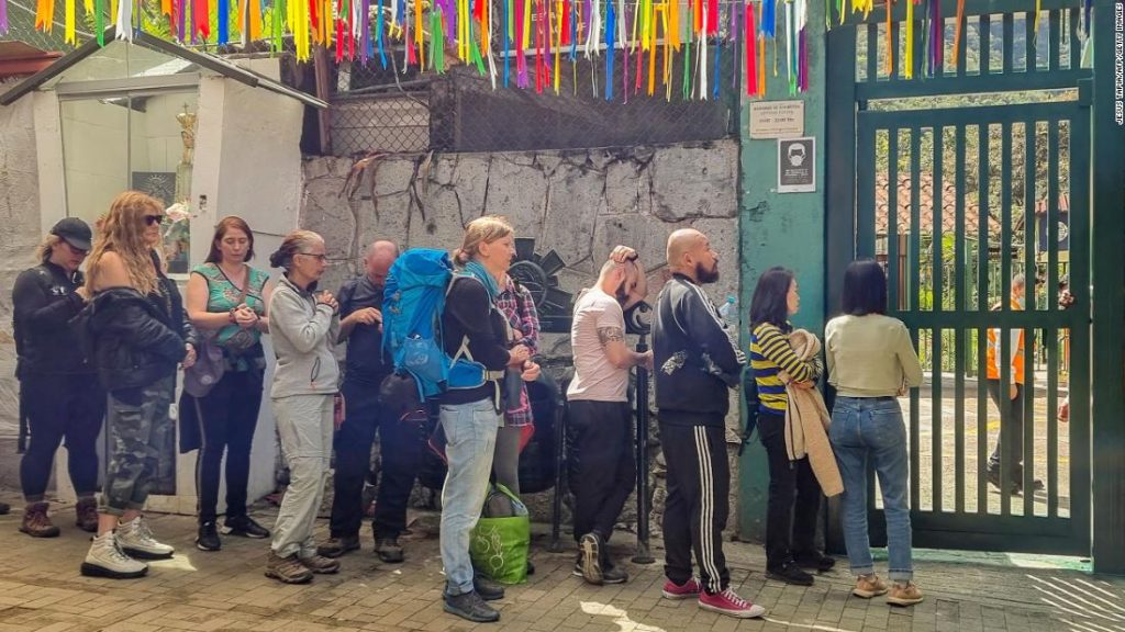 Turista retido em Machu Picchu em meio a protestos peruanos